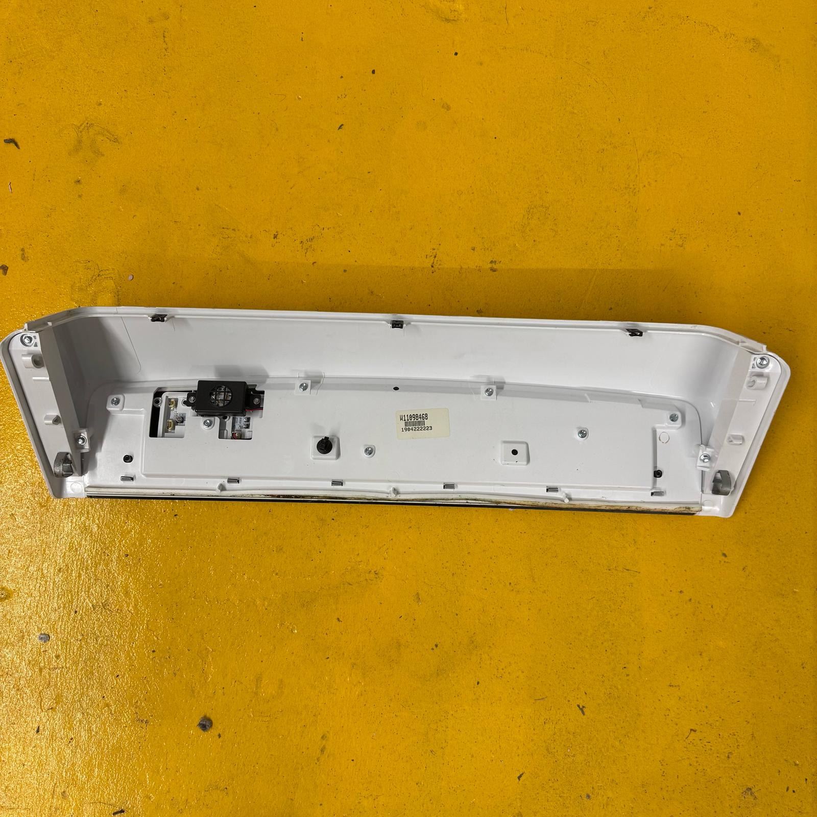 Whirlpool Dryer Control Panel W11098468 + Touchpad Overlay W11133029 Whirlpool Dryer Control Panel W11098468 + Touchpad Overlay W11133029